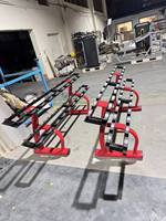 ASJ-L8056 OEM Racks à haltères de style chromé pour usage commercial en salle de sport, différentes tailles 6 8 10 paires, station multifonction