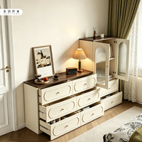 Armoire à tiroirs moderne sur mesure pour chambre à coucher, armoire à bijoux, espace de rangement, convient pour chambre à coucher, dressing, appartement, hôtel