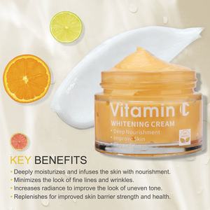 Private <b>Label</b> Organic Arbutin Vitamin C Anti Wrinkles Moisturizer Bleaching Whitening Black Spot Face Cream - Product Image 5