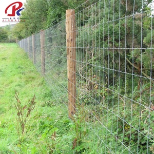 गर्म डूबा हुआ गैल्वेनाइज्ड स्टील फिक्स्ड गाँठ बुना हुआ तार पशु पशु घोड़ा भेड़ के लिए 6 फीट खेत बाड़ - Product Image 5