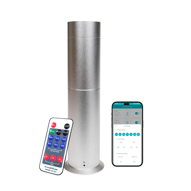 Luxury Tower Fragrance Machine Scent Diffuser Hotel Collection Diffuser Aluminum Smart Aroma Diffusers