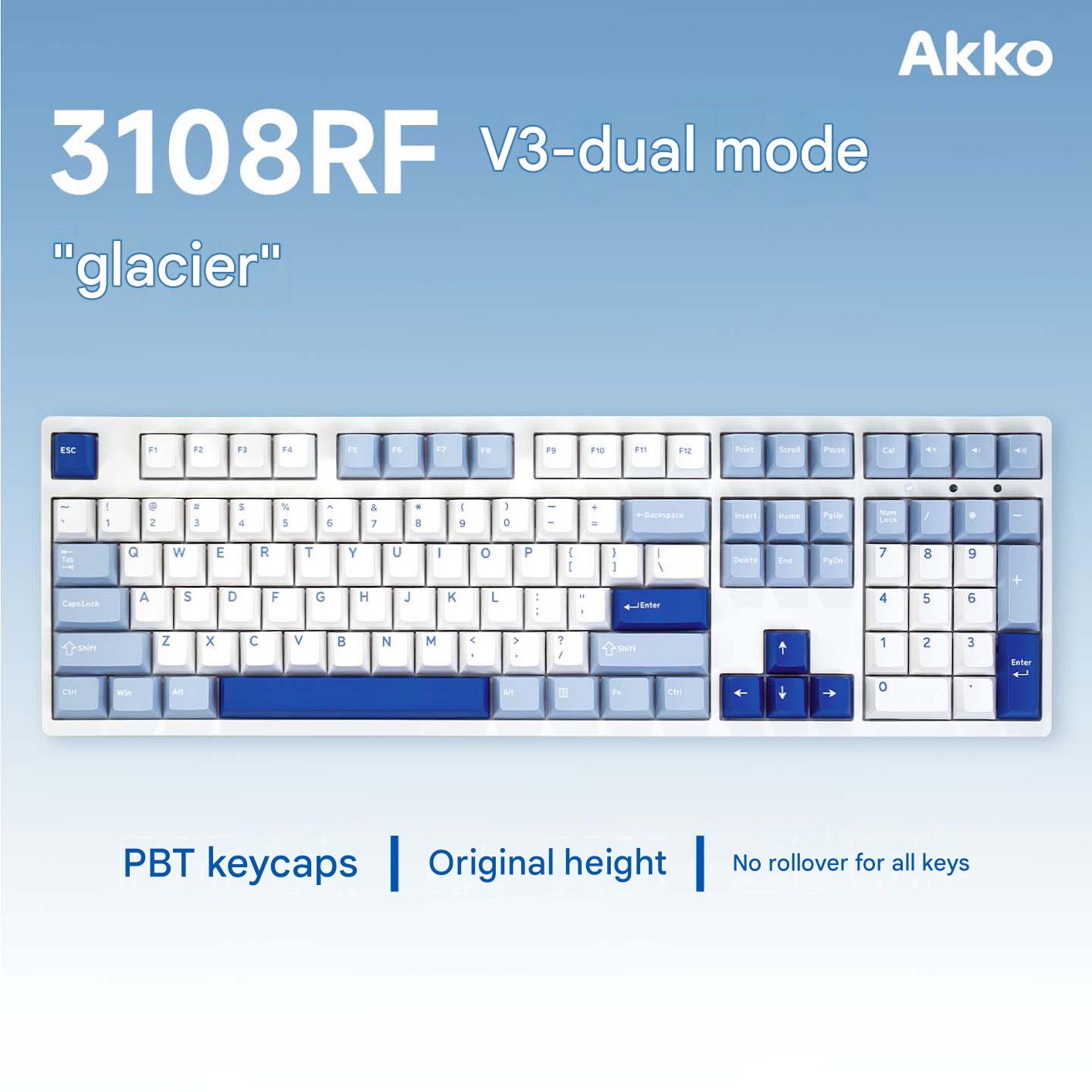 ไวท์-เกลเชียร์-3108 RF V3-แบบมีสาย+BT