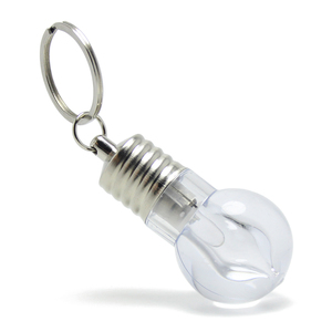 Cheap LED Flashlight White Light Mini Bulb Lamp Key Chain Ring Clear Lamp Torch Night Keyring Holder Acrylic LED Bulb Keychain