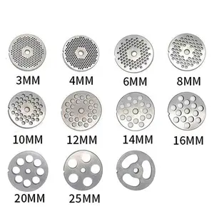 Wholesale Spare Parts Commercial Replacement Stainless Steel #22 Meat Mincer Plates