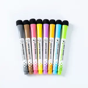 Groothandel Multi Kleur White Board Marker Pen Dry Erase Kleurrijke Magneet Whiteboard Marker Pennen