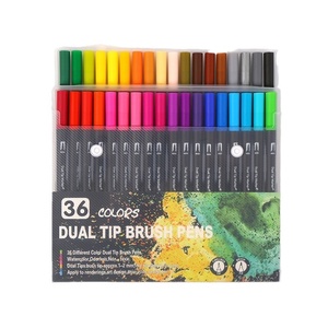 Juego de Rotuladores de Acuarela Profesionales de Doble Punta, 168 Colores, Punta Suave, Lavables, en <span class=keywords><strong>Caja</strong></span> de Regalo Exclusiva - Product Image 1