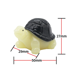 Micro Paysage Mini <span class=keywords><strong>Tortue</strong></span> Résine Artisanat Mignon Petite <span class=keywords><strong>Maison</strong></span> Jardin Bureau Fish Tank Ornements Drôle Enfants Cadeau Jouet - Product Image 6