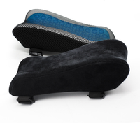 Chaise de bureau ergonomique et de jeu avec coussinets d'accoudoir Coussin de soutien de coude d'ordinateur Positionneurs de fonction