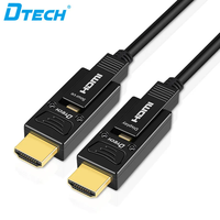 20m 25m 35m 40m 45m 18Gpbs Haute Vitesse 4K YUV4:4:4 UHD Vidéo HDMI Câble Fibre Optique Mâle à Mâle