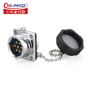 Cnlinko M20 Không Thấm Nước 7 Pin Thông Tư Nối Điện <span class=keywords><strong>7pin</strong></span> Kết Nối Kim Loại - Product Image 5