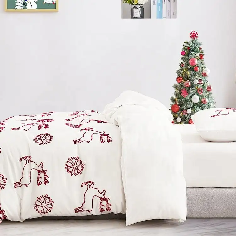 Merry Christmas Duvet Cover Set Stock sheet sets bedding wholesale