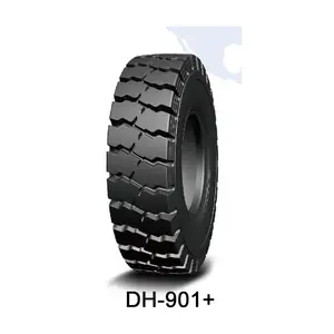 フォークリフトタイヤ8.25-15 7.00-12 6.50-10産業用タイヤ強化サイドウォールとリム保護