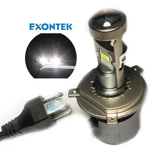 2024 Trend Autobeleuchtung 80 W Faro para auto 40 W H4 Laser Mini Bi LED Objektiv Projektor H4 A80 Autolampe Led-Glühre für Auto PK Y7 Y7D