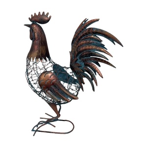 Arte De Pared De Metal De Gallo, Decoración De Pared De Metal