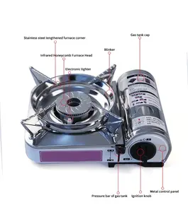 turbo italian with cabinetimport kerosene single cast iron burner mini portable camping gas stove