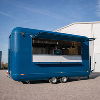 Camion de restauration 2026 AUSTAR en acier inoxydable 304 avec cadre en aluminium, 20 kW, certifié CE, pour frites, café, barbecue, glaces, burgers, pizzas, bière