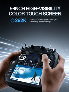 Hoshi <span class=keywords><strong>radiomaster</strong></span> <span class=keywords><strong>TX16S</strong></span> MK3รีโมทคอนโทรลสูงสุด Gemini Dual Band expresslrs xrossband CNC Hall gimbal Control - Product Image 2