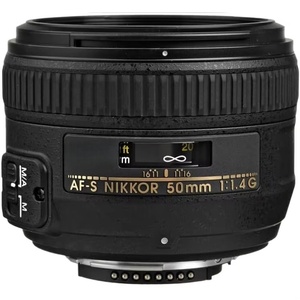 สำหรับเลนส์ AF-S FX NIKKOR 50 มม. F/1.4G โฟกัสอัตโนมัติ ระยะโฟกัสขั้นต่ำ 0.45 ม./17.72 นิ้ว ขนาดฟิลเตอร์ 58 มม. สำหรับกล้อง DSLR - Product Image 2