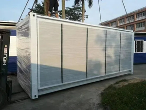 Low Price Prefabricated Steel Structure 20FT Detachable Sandwich Panel Office Container <b>House</b> - Product Image 4