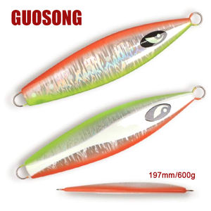 <span class=keywords><strong>Leurre</strong></span> métallique de haute qualité pour <span class=keywords><strong>Shimano</strong></span>, 197 mm/600 g, action lente, <span class=keywords><strong>leurre</strong></span> dur, faux <span class=keywords><strong>leurre</strong></span> pour la pêche au bar, catégorie Minnow, plaque en fer - Product Image 1