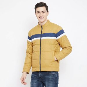 <b>Mens</b> Winter Puffer <b>Jacket</b> with Zipper Closure Thick Warm Hooded Coat <b>for</b> Outdoor Activities - Product Image 1
