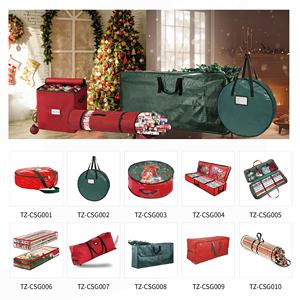 Sẵn Sàng Để Tàu Có Thể Gập Lại PP Giáng Sinh Trang Trí Hộp Lưu Trữ Với Có Thể Điều Chỉnh Chia Kỳ Nghỉ Trang Trí Và Phụ Kiện Tổ Chức - Product Image 2