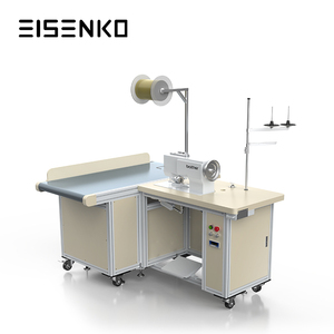 Máquina de coser cortinas de alta capacidad con costura en S y formación de puntada de cadena, componentes principales de fábrica que incluyen motor y motor eléctrico - Product Image 1