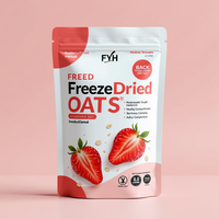 Sachet d'emballage personnalisé pour céréales fruits avoine Noix refermable Sac d'emballage en plastique pour céréales petit déjeuner muesli de qualité alimentaire