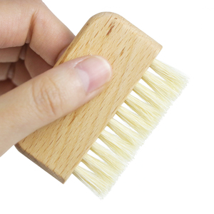 Gỗ Rắn Gỗ Beechwood Lợn Lông Móng Tay Làm Sạch Bàn Chải, Bàn Chải Móng Tay Sạch Hơn Cho Hộ Gia Đình Móng Tay Bụi Loại Bỏ & Tay Làm Sạch - Product Image 3