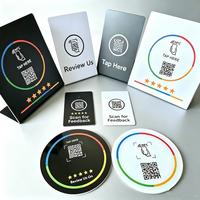 Tarjeta NFC Personalizada con Impresión RFID, NFC215/213/216 ISO PVC, Resistente al Agua, para Redes Sociales, Pagos, Exhibición en Mostrador