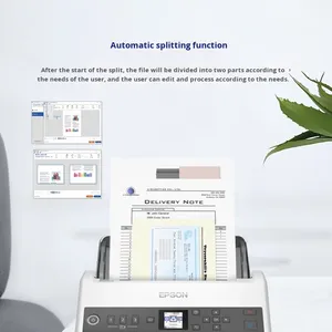 Scanner de bureau professionnel haute vitesse Epson DS-730N CIS USB avec alimentation <span class=keywords><strong>automatique</strong></span> <span class=keywords><strong>recto</strong></span>-<span class=keywords><strong>verso</strong></span> et numérisation à distance pour papier A4 - Product Image 4