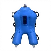 H-Fun HF-088 Mannequin gonflable en PVC personnalisé pour tests aquatiques, pour parcs d'attractions, montagnes russes et centres de villégiature, utilisation extérieure, capacité 75 kg, PVC