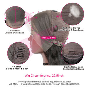 Peluca de Cabello Humano Negro con Ondas Grandes y Rizadas, Estilo Boncy, de 10 a 18 Pulgadas - Product Image 4