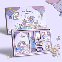 Carnet de notes A5 avec stylo et stylo, coffret cadeau, Kawaii, pour enfants, mignon, agenda, vente en gros, personnalisé