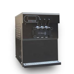 Machine à glace molle de comptoir 3 saveurs commerciale avec CE - Product Image 1