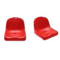 Banc de football en plastique siège gradin siège stade de football chaise avec dos ZS-ZKBB-P