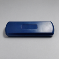 Étui rigide pour stylos, boîte de rangement en plastique avec plusieurs compartiments pour stylos et petits accessoires