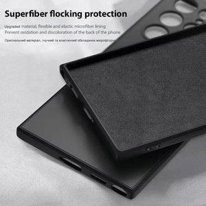 Nouveauté Étui de téléphone magnétique liquide de luxe antichoc pour S24 S23 S22 S21FE <span class=keywords><strong>S21</strong></span> PLUS S21ULTRA - Product Image 6