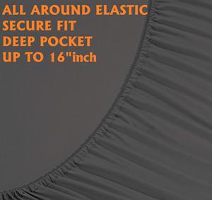 Sang trọng mềm 1500 cao cấp chất lượng khách sạn sợi nhỏ nhăn và phai kháng Khăn trải giường 6-Piece <span class=keywords><strong>bedding</strong></span> <span class=keywords><strong>Set</strong></span> - Product Image 4