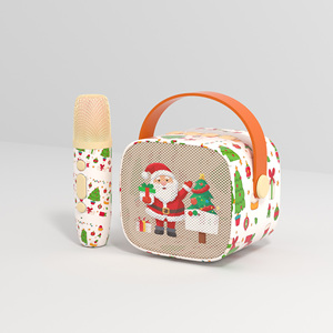 Custom Holiday Gifts Wireless <b>Microphone</b> Mini Machine with 2 <b>Microphone</b> for Kids Outdoor Party - Product Image 6