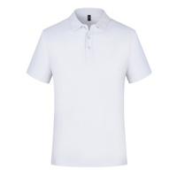 Aanpasbaar Voor Poloshirt Voor Zakelijke Werkkleding Ademend Canvas 6xl Turn-Down Kraag Korte Mouw Met Geborduurd Logo