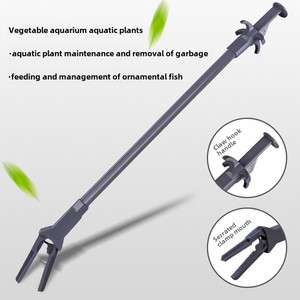 Jeneca 40cm-80cm Eco-friendly Aquarium Water Tongs com clipes destacáveis e clipes de plantas, adequado para aquários e aquários - Product Image 5
