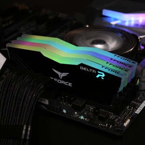 แผ่นรองเมมโมรี่เดสก์ท็อป Ten Quan DELTA DDR4 พร้อมไฟ RGB Vest 3600 3200 ความจุ 16G 32G 8GB แผ่นรองเมมโมรี่เดสก์ท็อปแบบมีไฟ RGB - Product Image 3
