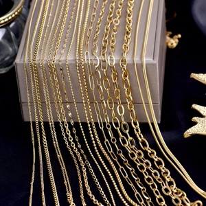 2021 Innovative <b>Rose</b> Gold Chain <b>Necklace</b> Set Colorful Gold Filled Jewelry Personalized Lady <b>Necklace</b> - Product Image 2