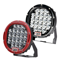 Nouveaux phares de travail LED Yueze 7 pouces 105W 12V super lumineux, tout-terrain, 4x4, SUV, camion, tracteur, garantie de 2 ans