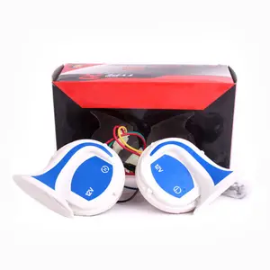 12V 115 DB Horn Auto Speaker 18 Voice Digital Electric Siren Loud Air Snail Horn 18 Sounds Home Security Alarm System