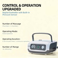 Prix d'usine – Botte de compression manuelle à 4 chambres restaurée pour massage abdominal et mollet avec certifications CE et RoHS