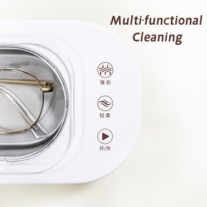Đa chức năng điện 45KHz Máy làm sạch siêu âm cho kính nhân tạo hộ gia đình trang điểm niềng răng tự động làm sạch - Product Image 2