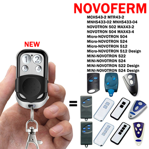 <span class=keywords><strong>NOVOFERM</strong></span> NOVOTRON <span class=keywords><strong>502</strong></span> 512 522 524 Télécommande de porte de garage <span class=keywords><strong>NOVOFERM</strong></span> MHS43-2 NOVOTRON 302 304 MTR43-2 MCHS43-2 MNHS433 - Product Image 2