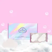 Logo Kustom Grosir Anak-anak Lucu Mini Rainbow Relax Bath Bomb Shower Fizz Cloud Shower Bombs Set Hadiah